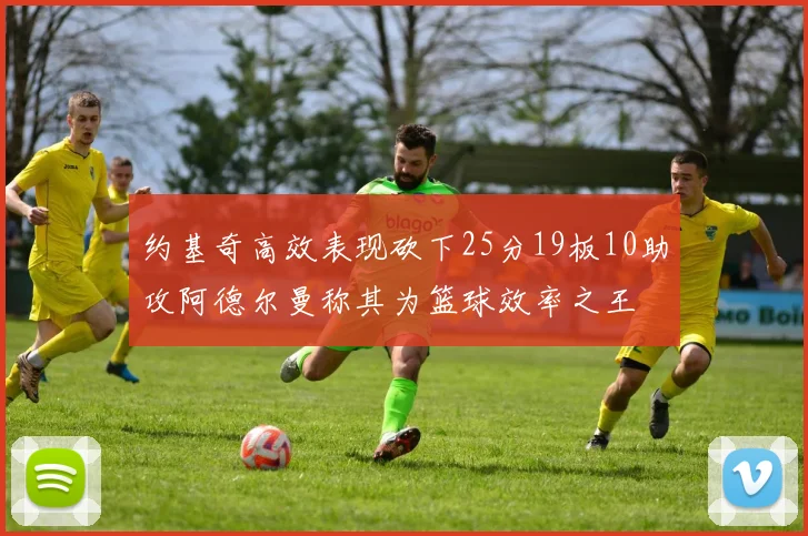 约基奇高效表现砍下25分19板10助攻阿德尔曼称其为篮球效率之王